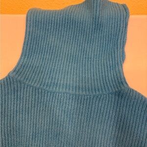 Lumiere Blue Turtleneck Sweater